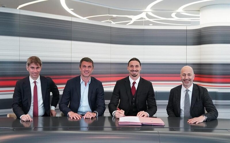 "Milan" klubu Zlatan İbrahimoviçlə müqaviləni yenilədi - FOTO