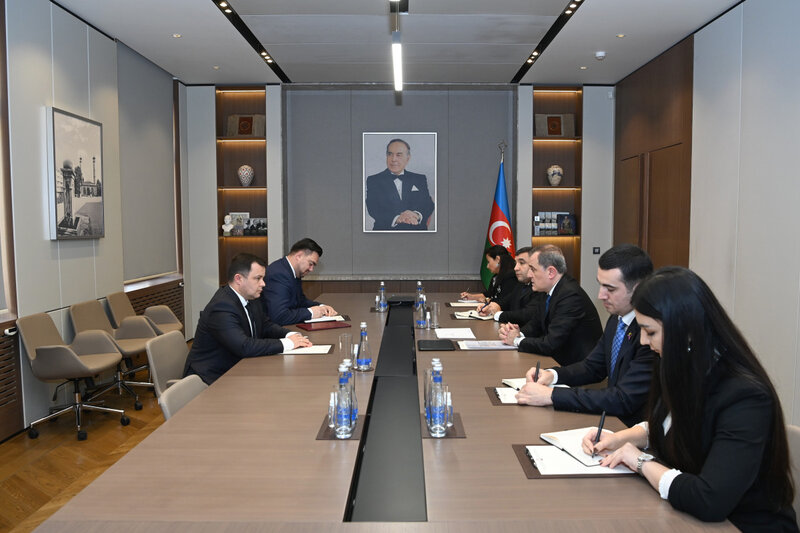 Nazir Moldova səfirinin etimadnaməsinin surətini qəbul etdi