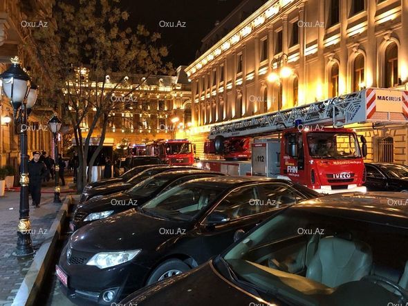 İran səfirliyinin binasında tüstülənmə - YENİLƏNİB + FOTO