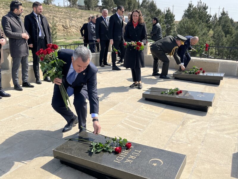 Abşeron rayonunda Çanaqqala Zəfərinin 109-cu ildönümü qeyd edilib - FOTOLAR