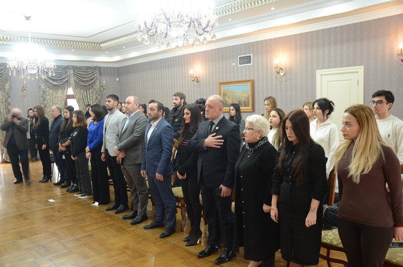 Tblisidə Azərbaycan-Gürcüstan Gənclərinin I Qarabağ Forumu keçirilir - FOTOLAR
