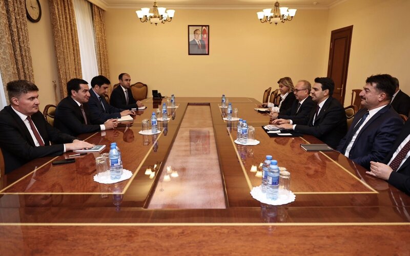 Hikmət Hacıyev TİKA sədri ilə görüşdü - FOTOLAR