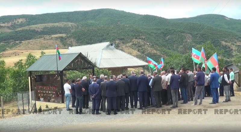 Lerikdə Vətən Müharibəsi şəhidinin adına bulaq istifadəyə verilib - FOTO