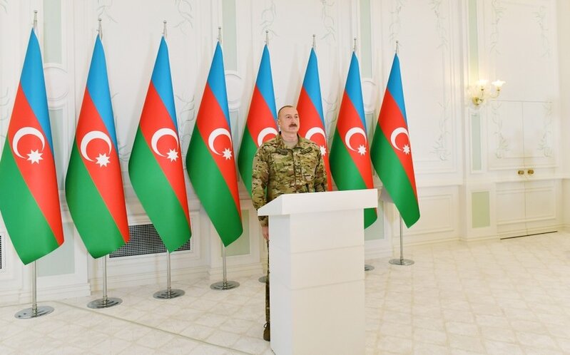 İlham Əliyev sentyabr döyüşlərindən sonra Azərbaycan Ordusunun yerləşdiyi yeni mövqeləri açıqladı