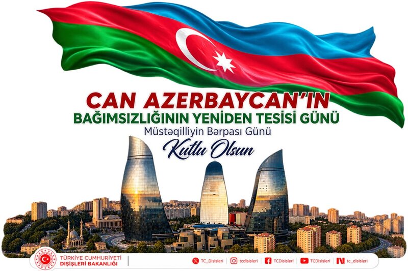 Türkiyə XİN-dən Azərbaycanla bağlı paylaşım - FOTO 