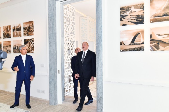 Prezident İtaliyada yeni səfirlik binasının açılışında iştirak edib - FOTO + YENİLƏNİB