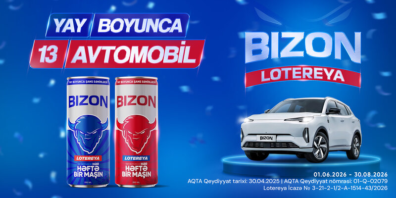 Bizon lotereyasında daha 4 avtomobil sahibini tapıb