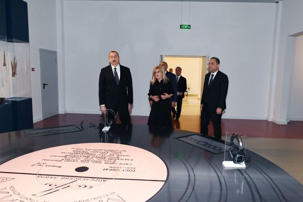 Prezident Tovuzda Azərbaycan Aşıq Sənəti Dövlət Muzeyinin açılışında - YENİLƏNİB+FOTO