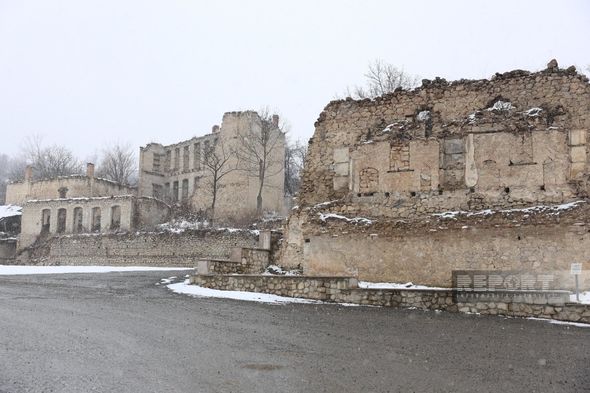 Qarlı Şuşadan FOTOREPORTAJ