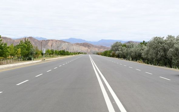 Prezident Culfa-Ordubad magistral avtomobil yolunun açılışında iştirak edib - YENİLƏNİB+FOTO