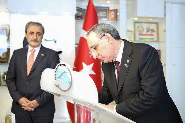 Kamran Əliyev Türkiyənin Ədliyyə Akademiyasının rəhbəri ilə görüşüb - FOTO