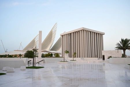 Leyla Əliyeva Luvr Əbu-Dabi muzeyini və İbrahim Ailə Evini ziyarət edib - FOTOLAR