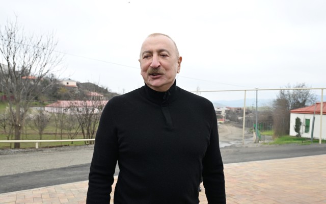 2021-ci ildən Novruz ərəfəsində Qarabağdayam' - Prezident