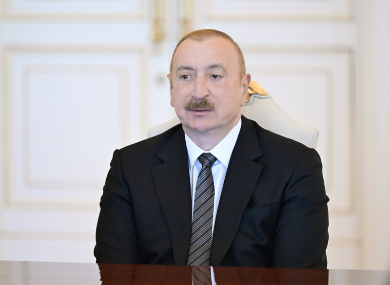Prezident Quterreşin müavinini qəbul etdi - Fotolar