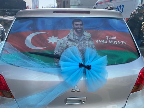 Daha bir şəhidin adı yeni doğulan övladına verildi - FOTO