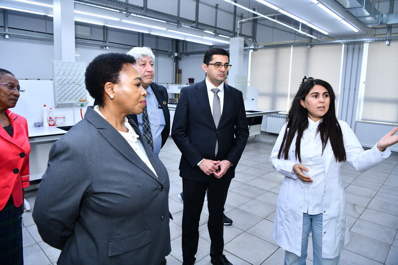 Cənubi Afrika Respublikasının Ali Təhsil və Təlim Nazirliyinin nümayəndə heyəti ADNSU-da - FOTOLAR