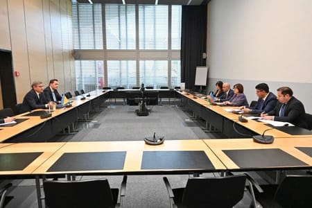 Sahibə Qafarova Cenevrədə Namibiya və Bosniya və Herseqovinanın parlament sədrləri ilə görüşüb