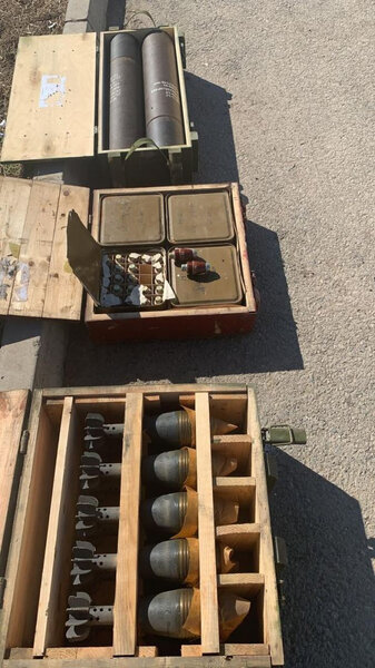 Zəngilanda düşmənin atıb qaçdığı xeyli sayda silah-sursat aşkar edildi - FOTOLAR