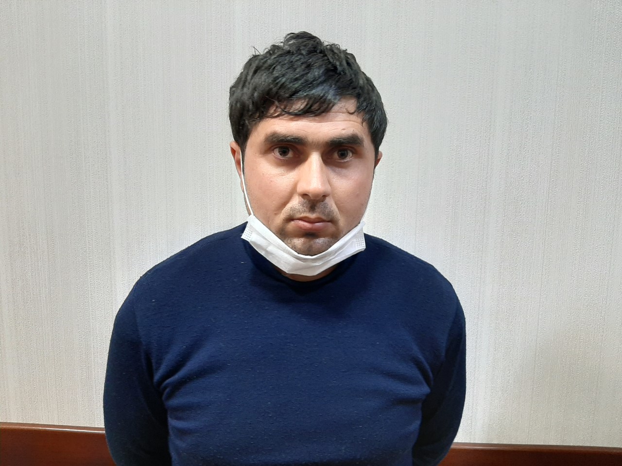 Bakıya maşının "baqaj"ında girmək istəyirdi, saxlanıldı - FOTO