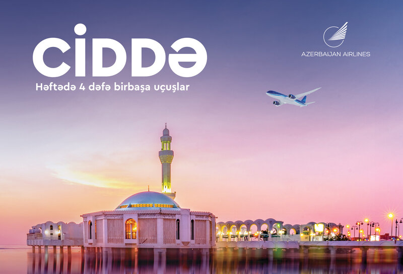 Azərbaycan Hava Yolları Ciddəyə müntəzəm uçuşları bərpa edir