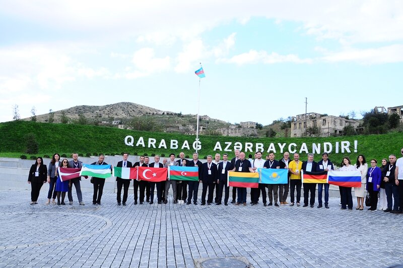 Naftalanda Beynəlxalq Elmi-Praktik Konfrans işə başlayıb - FOTOLAR