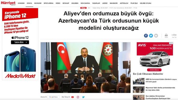 Türkiyə mediası: Prezident İlham Əliyev dörd saatdan artıq zamanda jurnalistlərin suallarını cavablandırıb