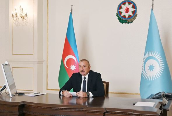 İlham Əliyev Türk Şurasının qeyri-formal Zirvə görüşündə çıxış etdi - YENİLƏNİB+FOTO/VİDEO