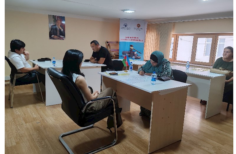 Şəhid ailələri və müharibə veteranları ilə iş adlı layihə davam edir — FOTOLAR