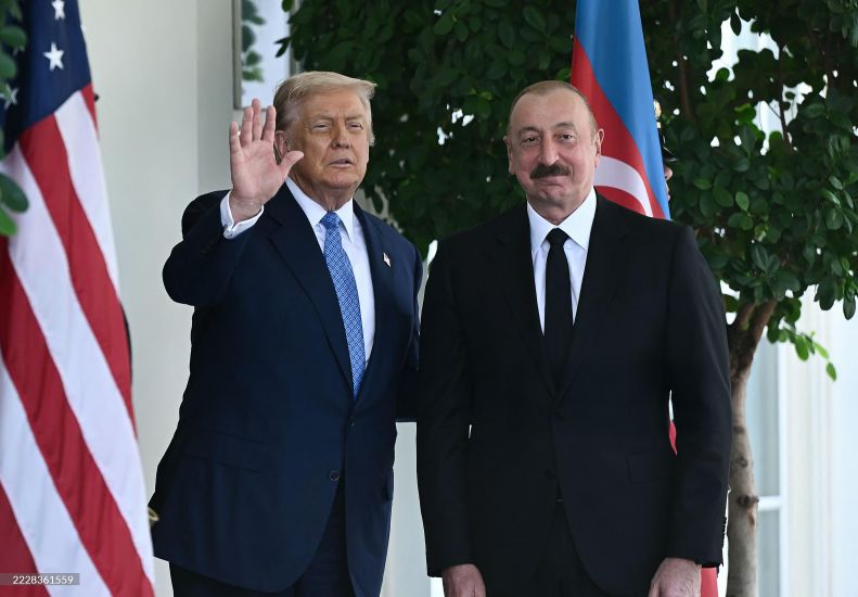 İlham Əliyev Trampa təşəkkür edib - 