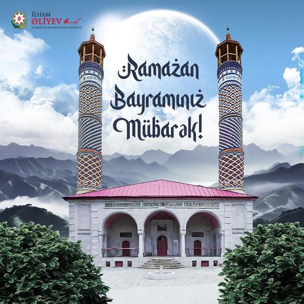 İlham Əliyev Ramazan bayramı münasibətilə paylaşım etdi