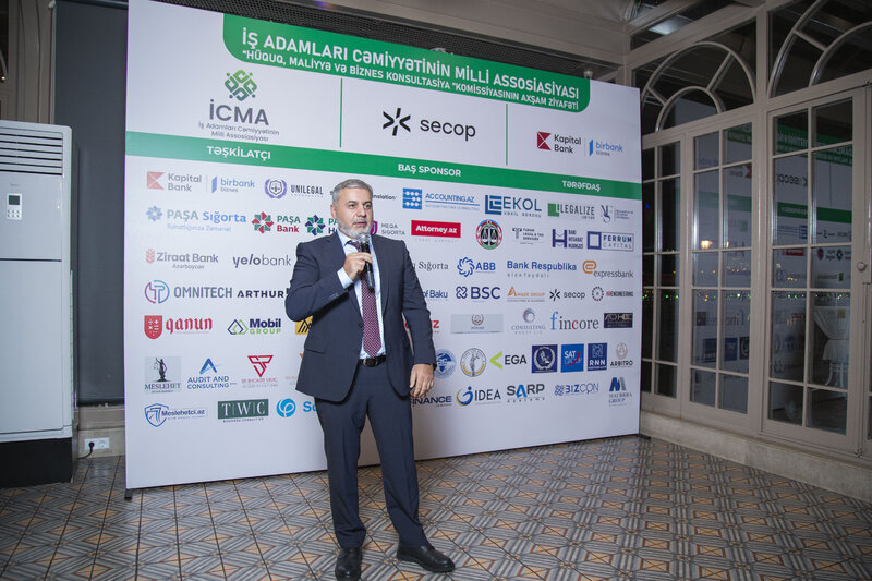 İCMA-nın təşəbbüsü ilə hüquq, maliyyə və biznes konsultasiyası sektoru üzrə görüş keçirilib