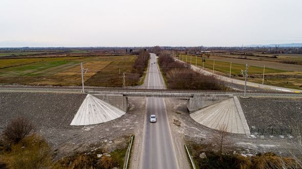 Qəbələ Dəmir yolu Vağzalının və Ləki stansiyası-Qəbələ birxətli dəmir yolunun açılışı olub - FOTO