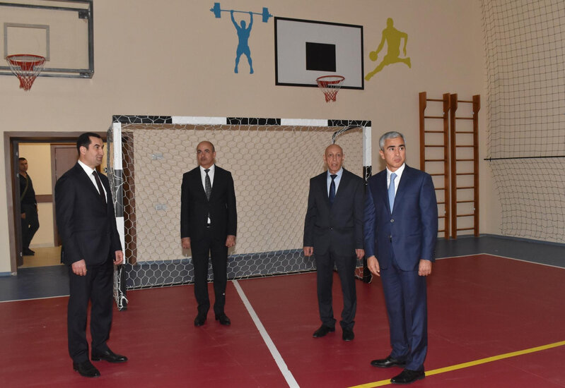 Heydər Əliyev Fondunun inşa etdiyi 500-cü məktəb istifadəyə verildi - FOTOLAR