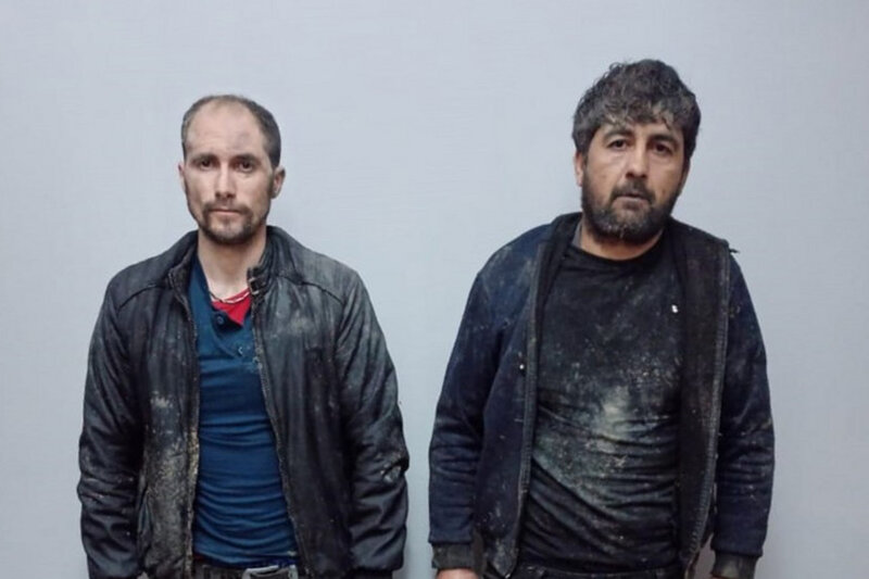 DSX: Dövlət sərhədini pozaraq ərazidən qaçmağa çalışan şəxslər saxlanılıb