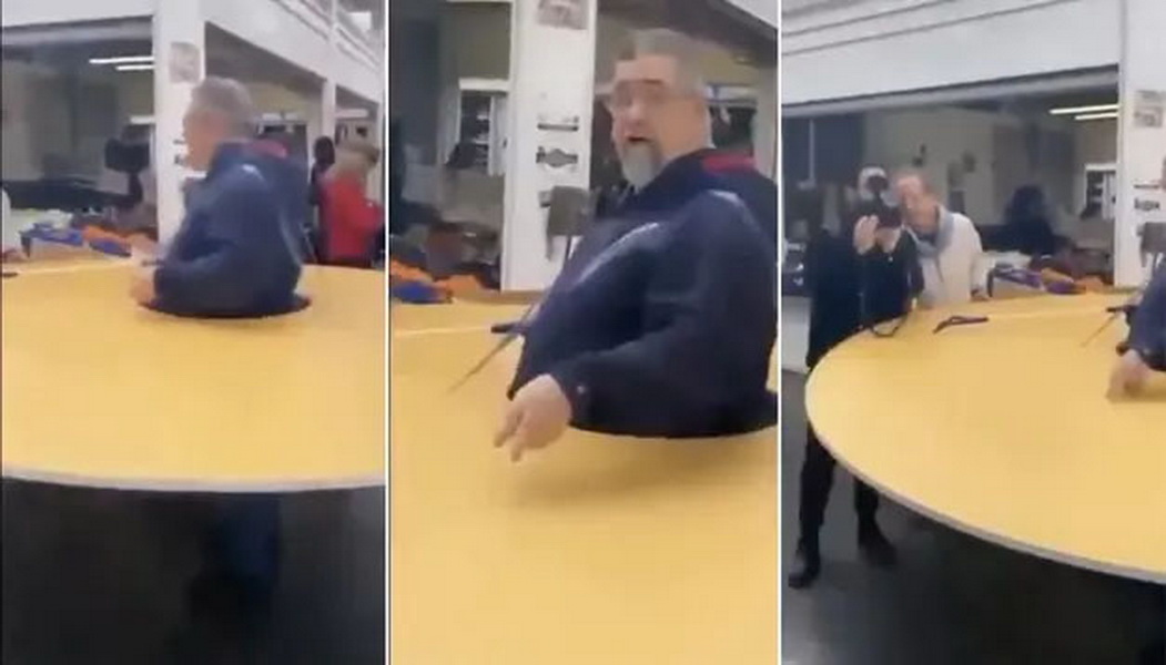 Kişi koronavirusdan qorunmaq üçün ağlasığmaz üsula əl atdı - VİDEO