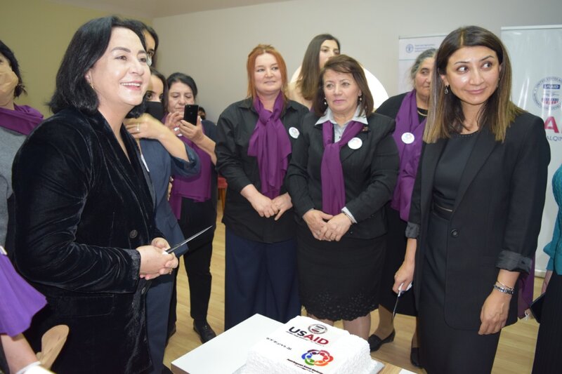 Kənd qadınları məişət zorakılığına qarşı güclərini birləşdirdilər - FOTOLAR