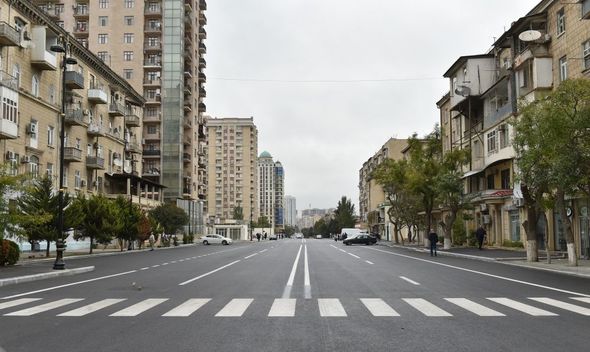 Prezident Tbilisi prospektində görülən işlərlə tanış olub - YENİLƏNİB + FOTO