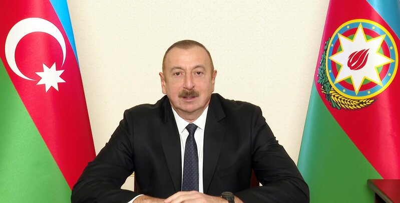 İlham Əliyev 'GlobE Network'un altıncı plenar iclasın iştirakçılarına müraciət etdi