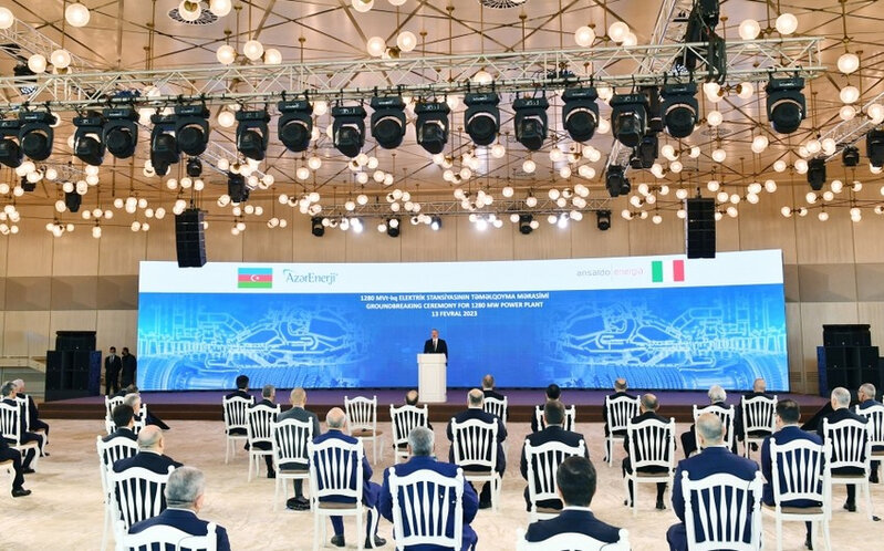İlham Əliyev: 'Biz bu stansiyanı xarici tərəfdaşlarla birlikdə inşa edəcəyik