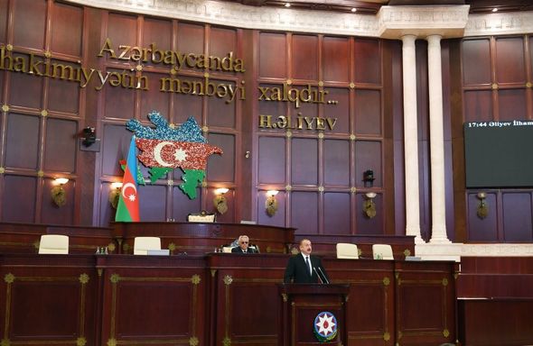 Yeni çağırış Milli Məclisin ilk iclası başa çatdı - YENİLƏNİB + FOTO