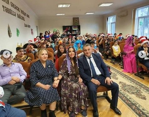 Leyla Əliyeva internat məktəbində - FOTO 