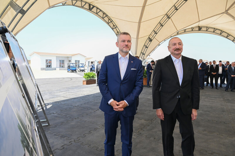 İlham Əliyev və Pelleqrini Baş Qərvənddə - Fotolar