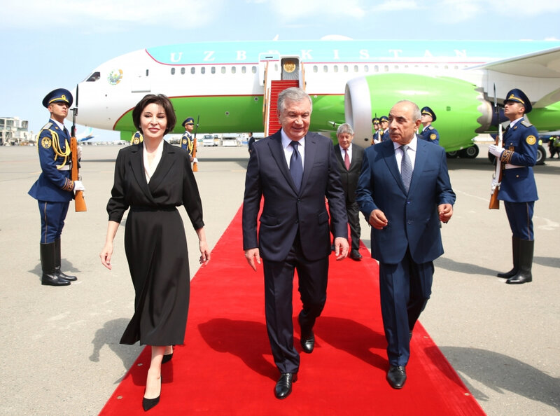 Özbəkistan Prezidenti Şavkat Mirziyoyev Azərbaycana gəlir