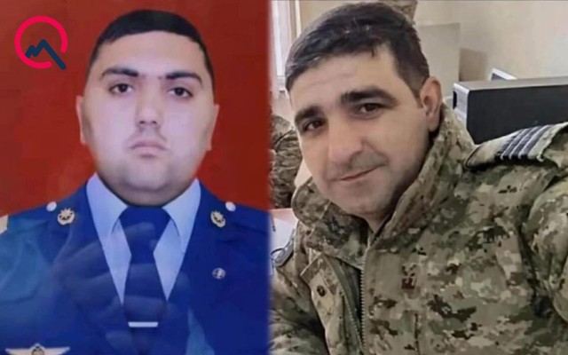Qəzada ölən hərbçilərin FOTOSU