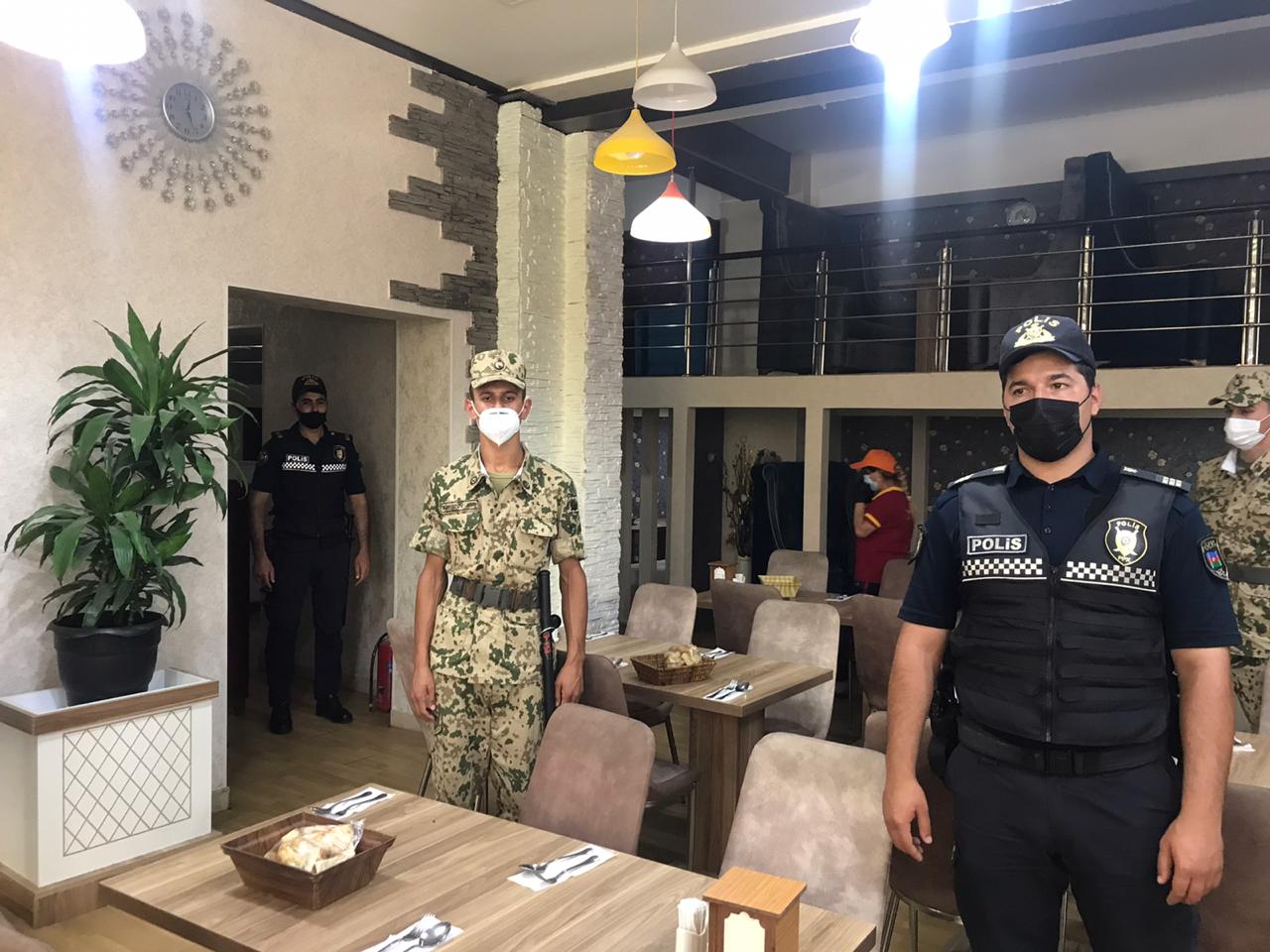 Bakı polisi reyd keçirdi - FOTOLAR