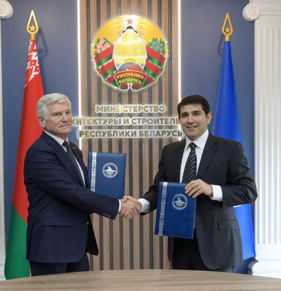Belarus və Azərbaycan tikinti sahəsində irimiqyaslı layihələr reallaşdıracaq - FOTOLAR