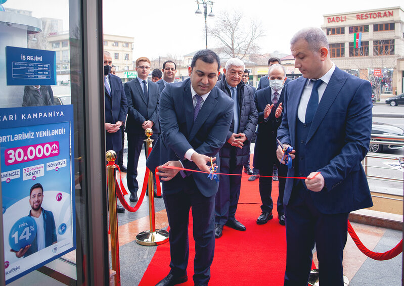 Bank of Baku-nun İnşaatçılar filialı açıldı