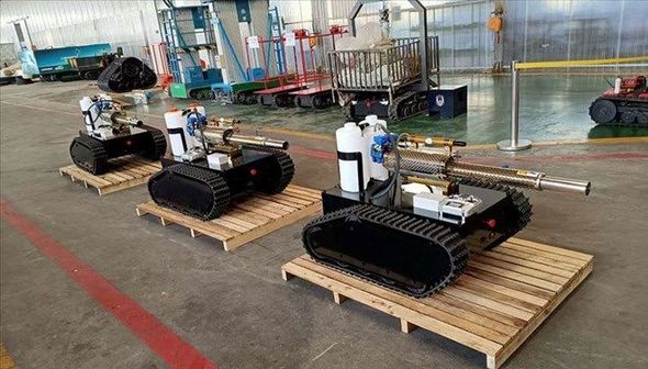 Koronavirusla mübarizə üçün robot yaradıldı - FOTO