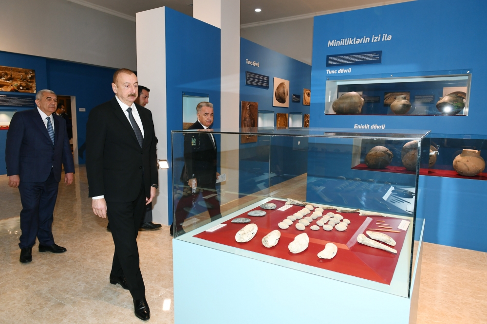 Tovuzda Tarix-Diyarşünaslıq Muzeyi istifadəyə verilib - YENİLƏNİB+FOTO