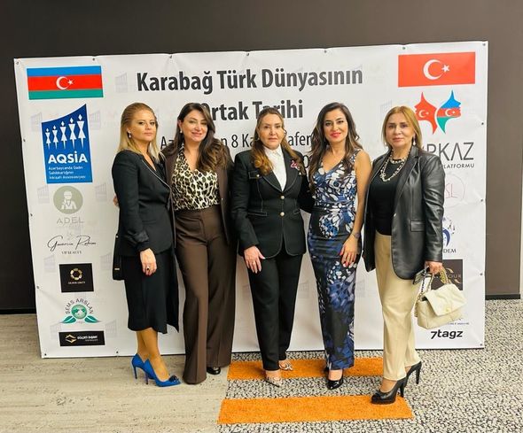 Türk dünyasının qadın sahibkarları 8 Noyabr Azərbaycanın Zəfər Günündə İstanbulda bir araya gəldilər - FOTO